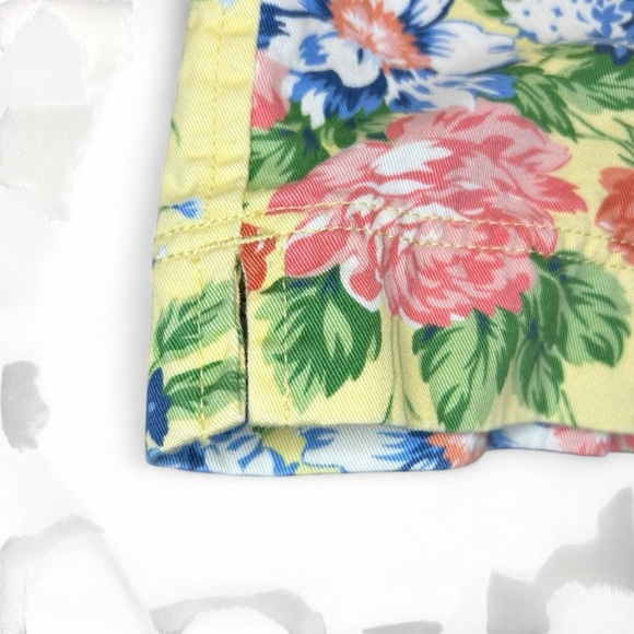 Vintage Floral Shorts Size 14– Cottagecore /Grannycore - Picture 7 of 9